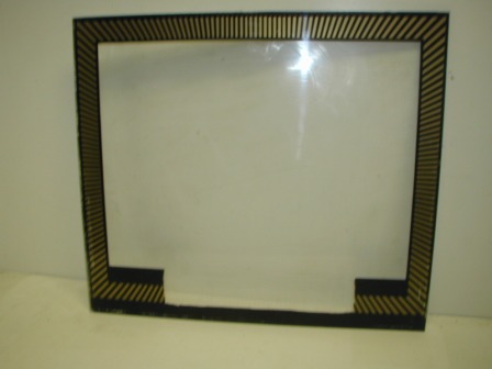 25 Inch Monitor Plexi (Item #13) (1/4 X 23 11/16 Wide X 20 11/16 Tall) (Has One Scratch In Middle) $39.99